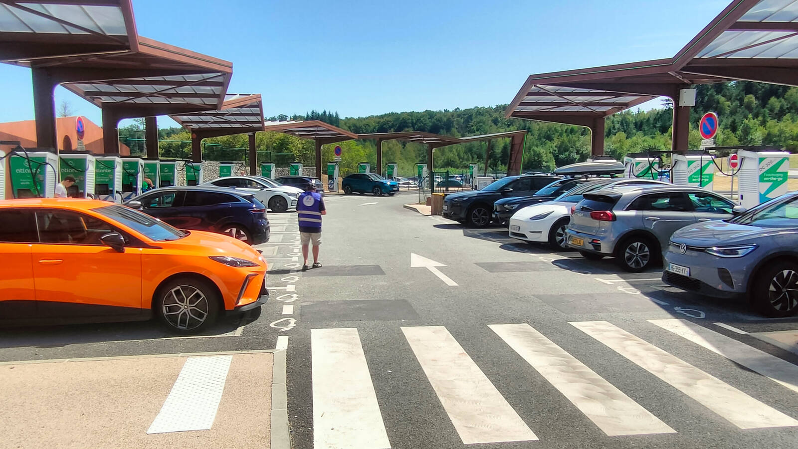 Ladepark des Anbieters Atlante in Frankreich
